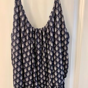 Kaileigh XL Navy Jumpsuit